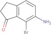 6-Amino-7-bromo-2,3-dihydro-1H-inden-1-one