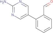 2-(2-Aminopyrimidin-5-yl)benzaldehyde