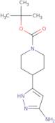 4-(5-Amino-1H-pyrazol-3-yl)-piperidine-1-carboxylic acid tert-butyl ester