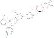 4-[2-Amino-6-[(1R)-1-[4-chloro-2-(3-methyl-1H-pyrazol-1-yl)phenyl]-2,2,2-trifluoroethoxy]-4-pyrimi…