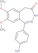 1-(4-Aminophenyl)-3,5-dihydro-7,8-dimethoxy-4H-2,3-benzodiazepin-4-one