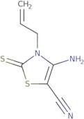 4-Amino-3-(prop-2-en-1-yl)-2-sulfanylidene-2,3-dihydro-1,3-thiazole-5-carbonitrile
