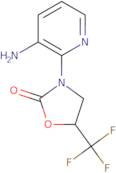 3-(3-Aminopyridin-2-yl)-5-(trifluoromethyl)-1,3-oxazolidin-2-one