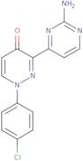 3-(2-Aminopyrimidin-4-yl)-1-(4-chlorophenyl)-1,4-dihydropyridazin-4-one