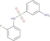 3-Amino-N-(2-fluoro-phenyl)-benzenesulfonamide