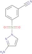 3-[(3-Amino-1H-pyrazol-1-yl)sulfonyl]benzonitrile