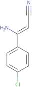 3-Amino-3-(4-chlorophenyl)prop-2-enenitrile