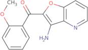 (3-Aminofuro[3,2-b]pyridin-2-yl)(2-methoxyphenyl)methanone
