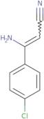 (E)-3-Amino-3-(4-chlorophenyl)-2-propenenitrile