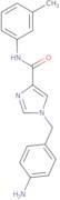 1-(4-Aminobenzyl)-N-(3-methylphenyl)-1H-imidazole-4-carboxamide