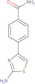 4-(2-Amino-1,3-thiazol-4-yl)benzamide