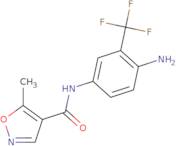 N-[4-Amino3-(trifluoromethyl)phenyl]-5-methyl-1,2-oxazole-4-carboxamide