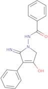 N-(5-Amino-3-oxo-4-phenyl-2,3-dihydro-pyrrol-1-yl)-benzamide