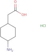 trans-2-(4-Aminocyclohexyl)acetic acid hydrochloride