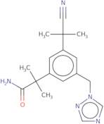 Anastrozole impurity (3-(1-cyano-1-methylethyl)-alfa,alfa-dimethyl-5-(1H-,1,2,4-triazole-1-ylmet...