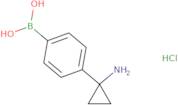 4-(1-Aminocyclopropyl)phenylboronic acid, HCl