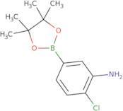 3-Amino-4-chlorobenzeneboronic acid, pinacol ester