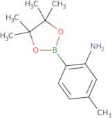 2-Amino-4-methylphenylboronic acid, pinacol ester