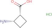 (1R,2S)-rel-2-Aminocyclobutanecarboxylic acid hydrochloride