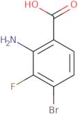 2-Amino-4-bromo-3-fluorobenzoic acid