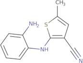 2-[(2-Aminophenyl)amino]-5-methyl-3-thiophenecarbonitrile