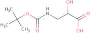 3-Amino-N-Boc-2-hydroxy-propionic acid