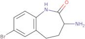 3-Amino-7-bromo-2,3,4,5-tetrahydro-1H-1-benzazepin-2-one