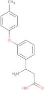 3-Amino-3-[3-(4-methylphenoxy)phenyl]propanoic acid