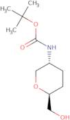 1,5Anhydro-2,3,4-trideoxy-2-[[(1,1-dimethylethoxy)carbonyl]amino]-D-erythrohexitol