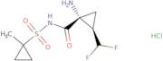 (1R,2R)-1-Amino-2-(difluoromethyl)-N-(1-methylcyclopropylsulfonyl)cyclopropanecarboxamide hydrochl…