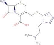 (6R-trans)-7-Amino-3-[[[1-[2-(dimethylamino)ethyl]-1H-tetrazol-5-yl]thio]methyl]-8-oxo-5-thia-1-azabicyclo[4.2.0]oct-2-ene-2-carboxy lic acid