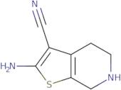 2-Amino-4,5,6,7-tetrahydrothieno[2,3-c]pyridine-3-carbonitrile