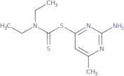 (2-Amino-6-methylpyrimidin-4-ylthio)(diethylamino)methane-1-thione