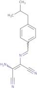 2-Amino-3-[[[4-(2-methylpropyl)phenyl]methylene]amino]-2-butenedinitrile