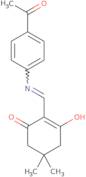 2-[[(4-Acetylphenyl)amino]methylene]-5,5-dimethyl-1,3-cyclohexanedione