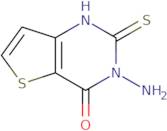 6-amino-5-thioxo-4,6-dihydro-4,6-diazabenzo[b]thiophen-7-one