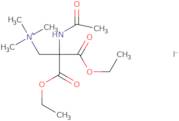 (2-Acetamido-2,2-dicarboxyethyl)trimethylammonium iodide diethyl ester