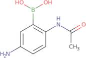 2-Acetamido-5-aminophenylboronic acid