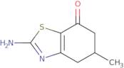 2-Amino-5-methyl-4,5,6-trihydrobenzothiazol-7-one