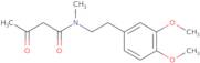 N-Acetoacetyl-N-methyl-2-(3,4-dimethoxyphenyl)ethylamine