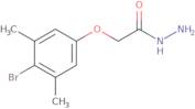 N-amino-2-(4-bromo-3,5-dimethylphenoxy)ethanamide