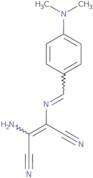 2-amino-1-(1-aza-2-(4-(dimethylamino)phenyl)vinyl)ethene-1,2-dicarbonitrile