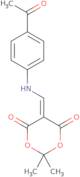 5-[[(4-Acetylphenyl)amino]methylene]-2,2-dimethyl-1,3-dioxane-4,6-dione