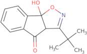 3-(1,1-Dimethylethyl)-3α,8β-dihydro-8β-hydroxy-4H-indeno[2,1-d]isoxazol-4-one