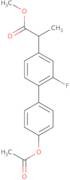 2-(4'-Acetoxy-2-fluoro-biphenyl-4-yl)-propionic acid methyl ester