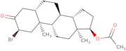 17b-Acetoxy-2a-bromo-5a-androstanone