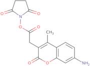 7-Amino-4-methyl-3-coumarinacetic acid N-succinimidyl ester