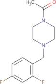 1-Acetyl-4-(2,4-difluorobenzyl)piperazine