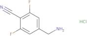 4-Aminomethyl-2,6-difluorobenzonitrile hydrochloride