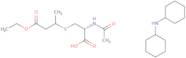 N-Acetyl-S-(2-ethoxycarbonylethyl-1-methyl)-L-cysteine, dicyclohexylammonium salt